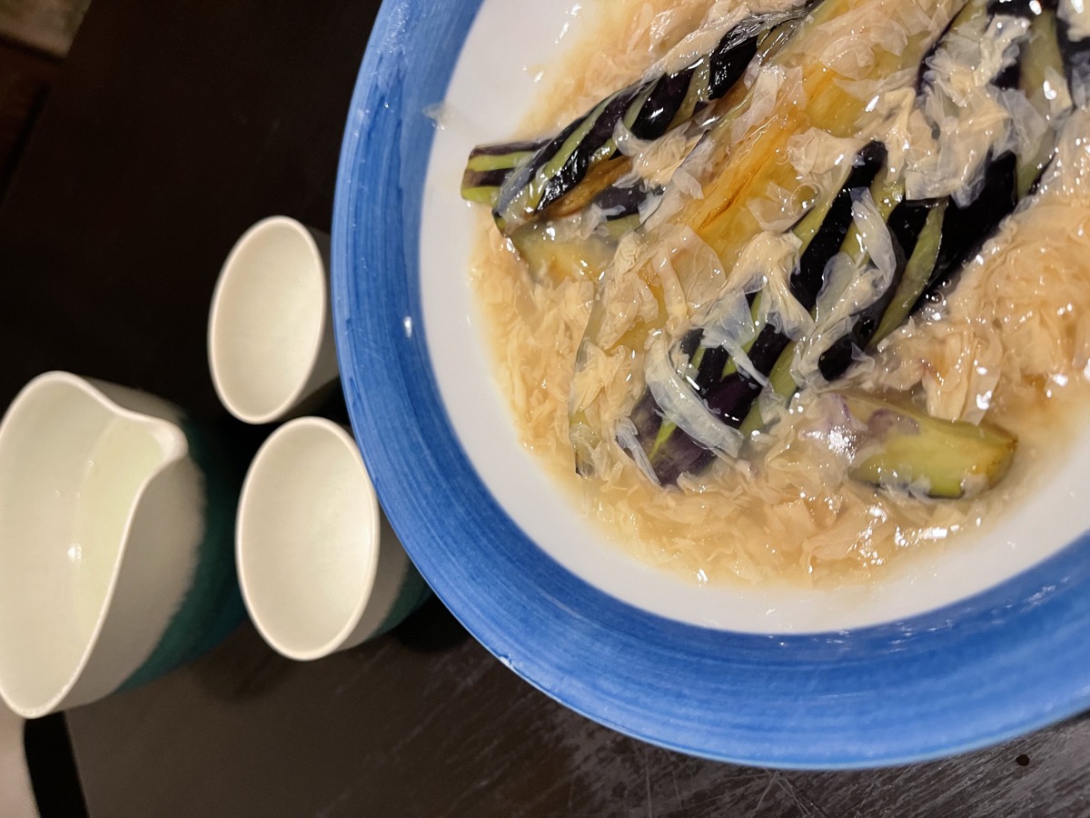 なすの煮浸し